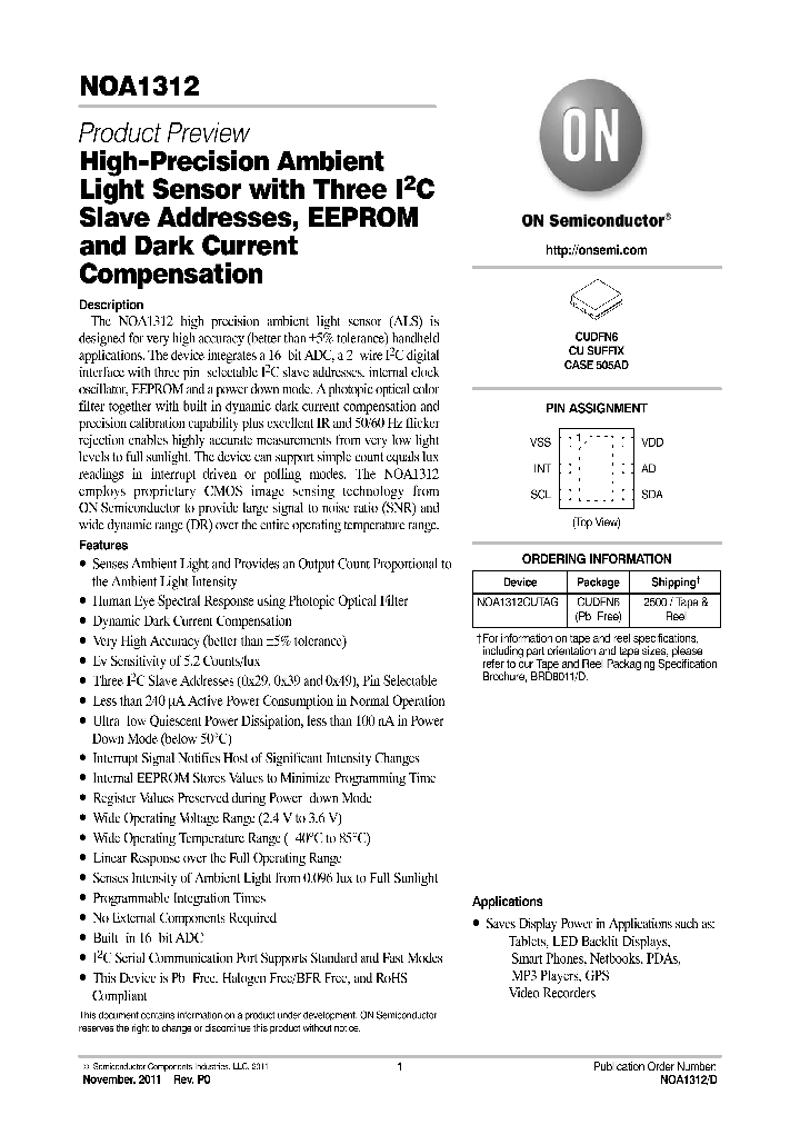NOA1312_8835535.PDF Datasheet