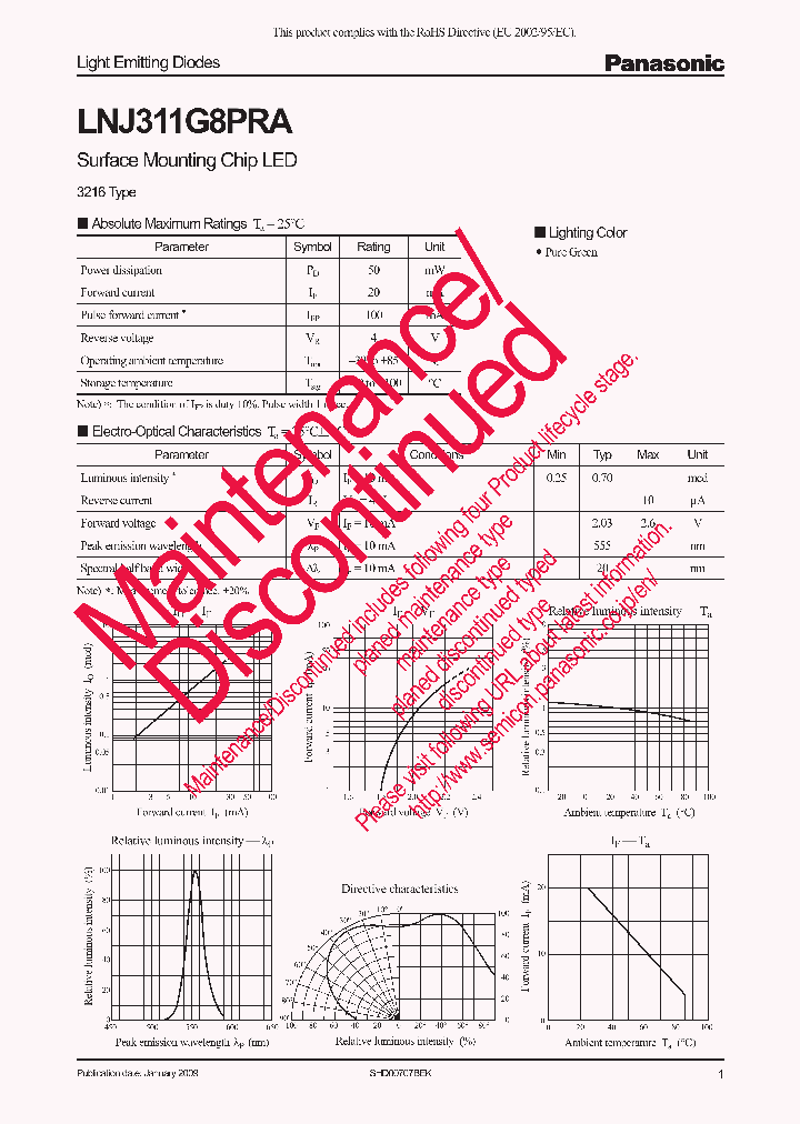 LNJ311G8PRA_8835207.PDF Datasheet