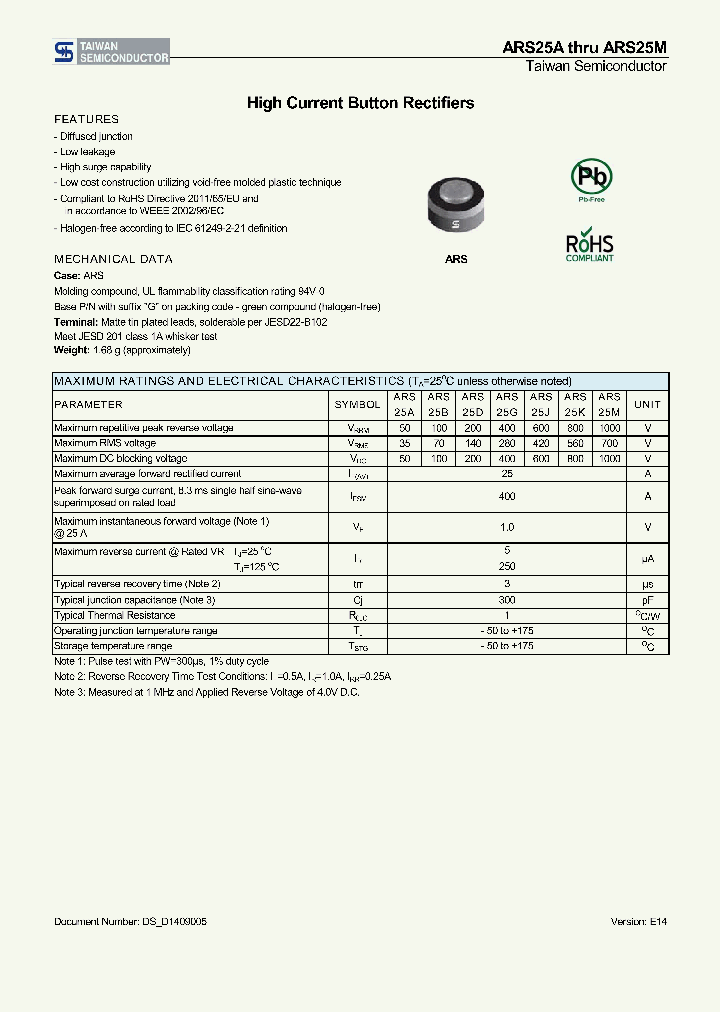 ARS25MB0G_8836244.PDF Datasheet