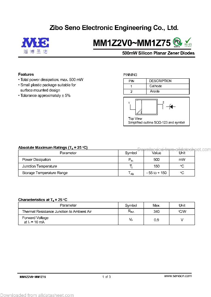 MM1Z43_8836516.PDF Datasheet