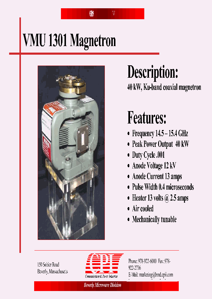 VMU1301_8836074.PDF Datasheet