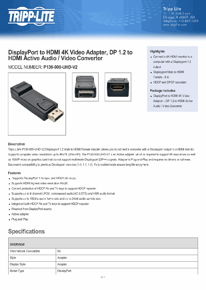 P136000UHDV2_8834391.PDF Datasheet