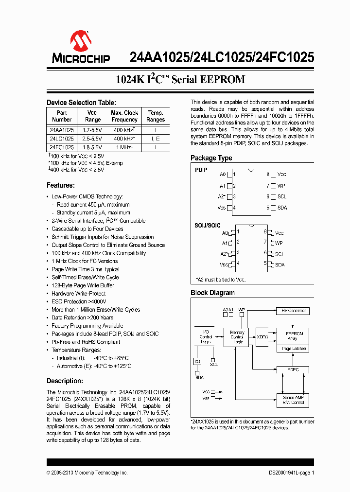 24FC1025-ESM_8836531.PDF Datasheet