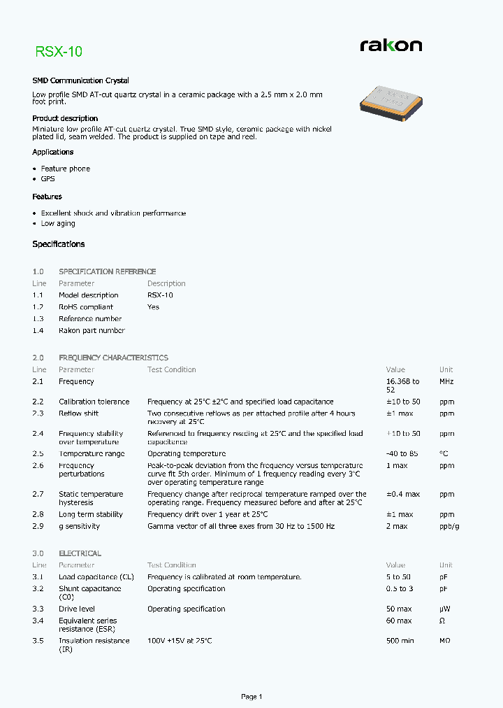RSX-10_8836869.PDF Datasheet