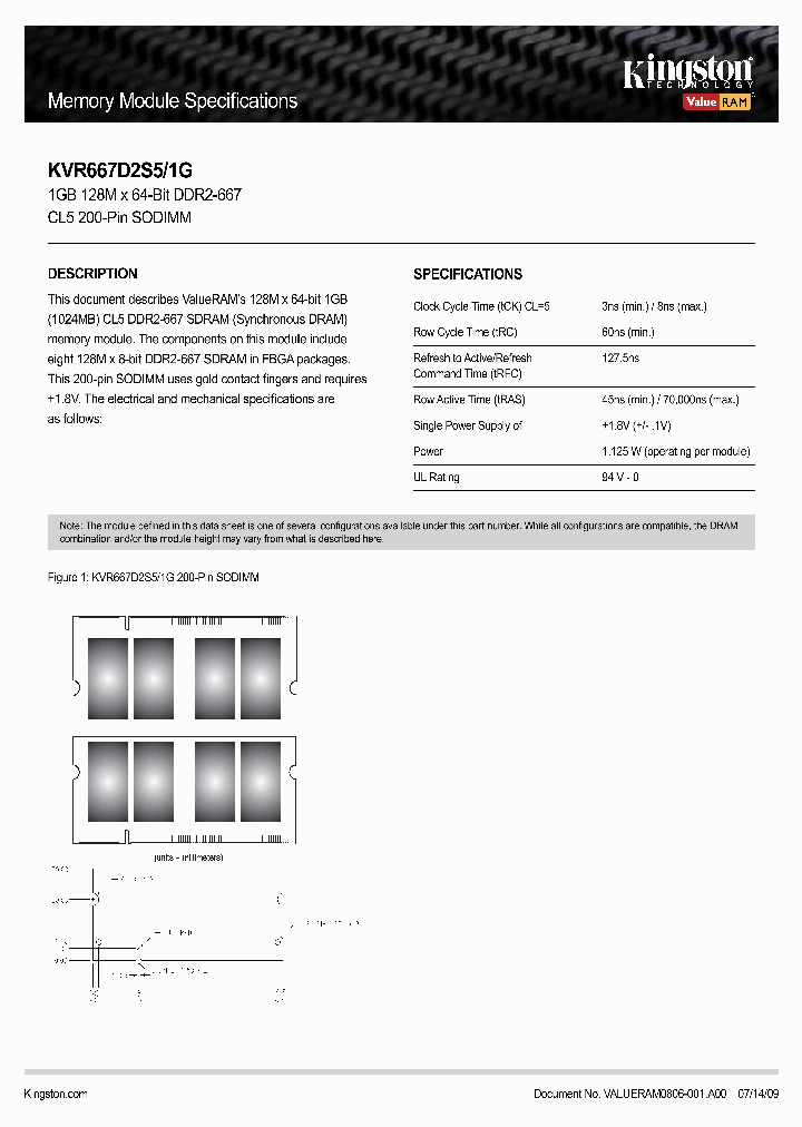 KVR667D2S5-1G_8837118.PDF Datasheet