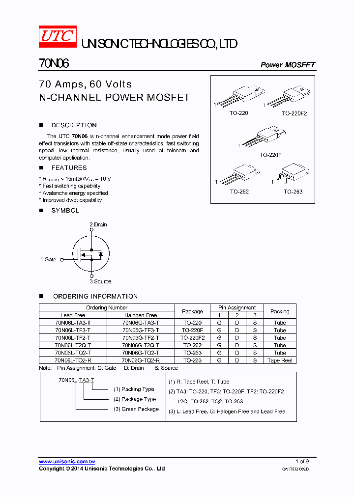70N06L-TF2-T_8841944.PDF Datasheet