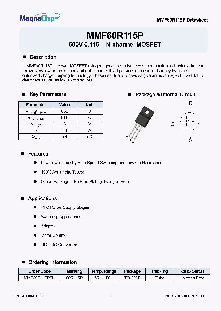 MMF60R115P_8841964.PDF Datasheet