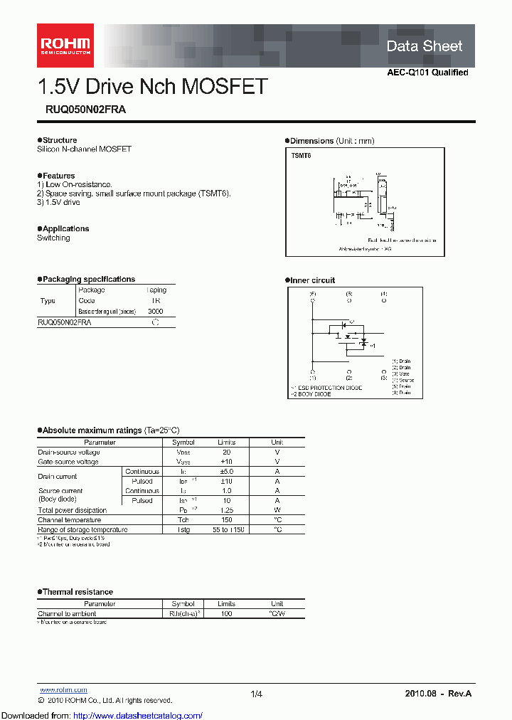 RUQ050N02FRATR_8842760.PDF Datasheet
