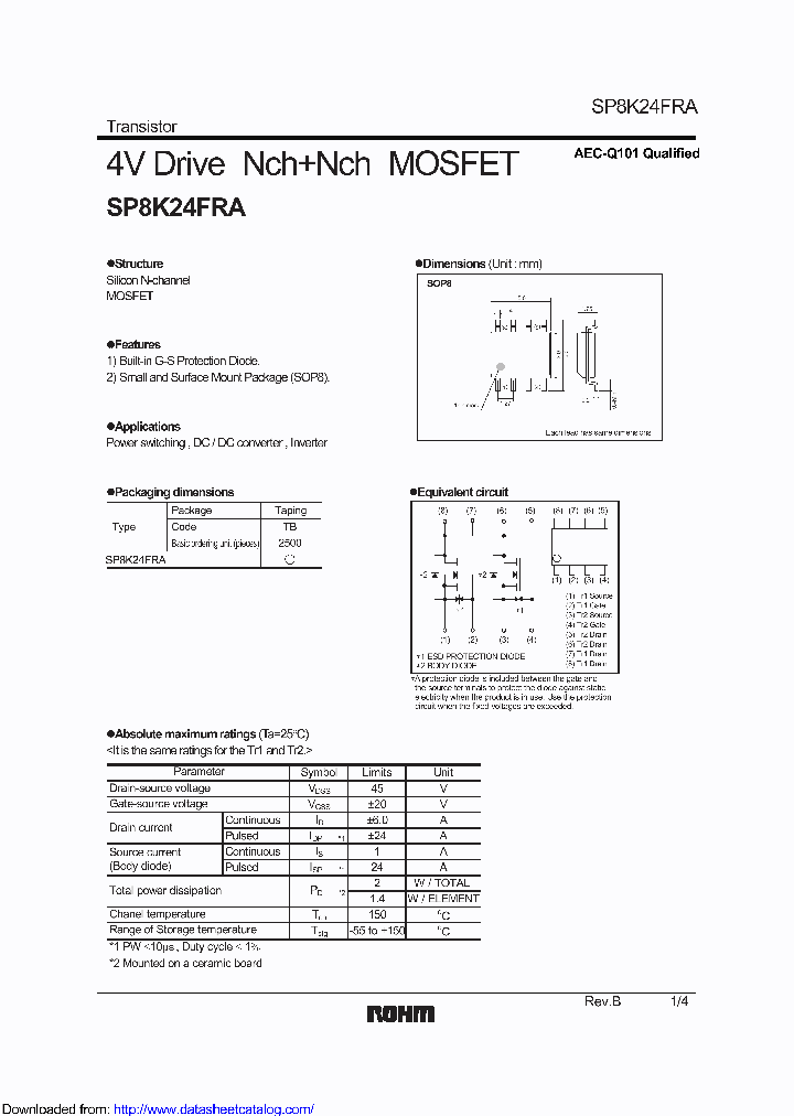 SP8K24FRA_8843319.PDF Datasheet