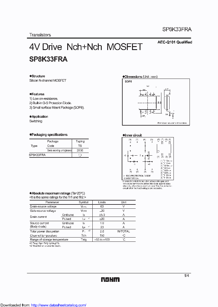 SP8K33FRA_8843323.PDF Datasheet