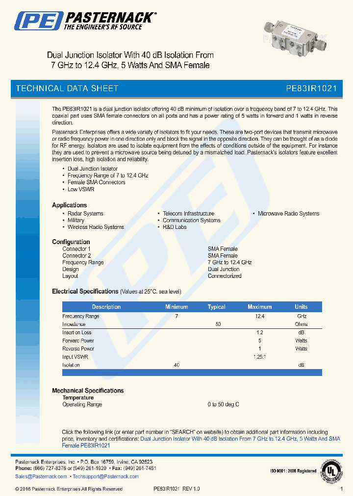 PE83IR1021_8839847.PDF Datasheet