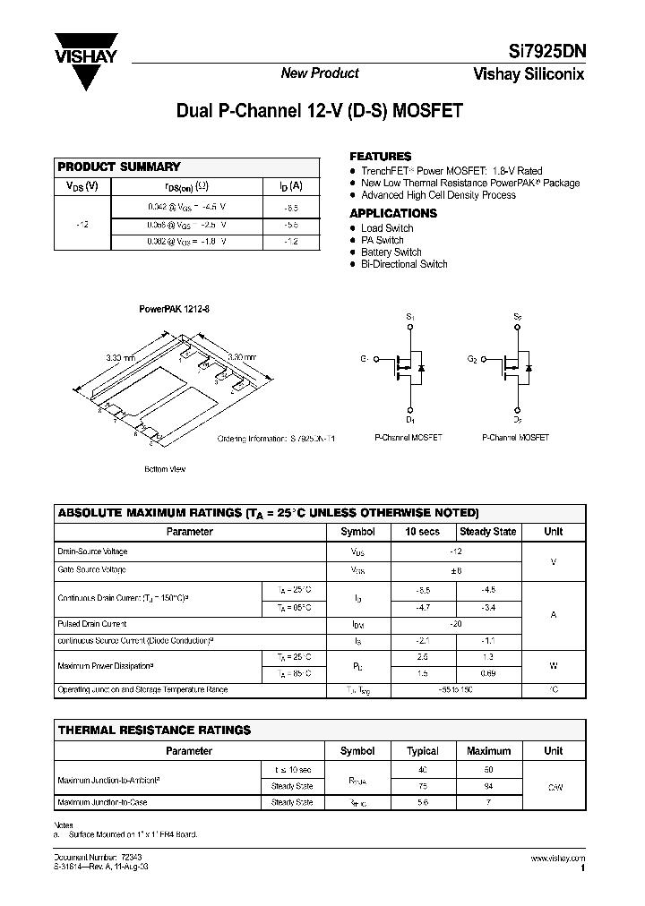 SI7925DN_8846415.PDF Datasheet