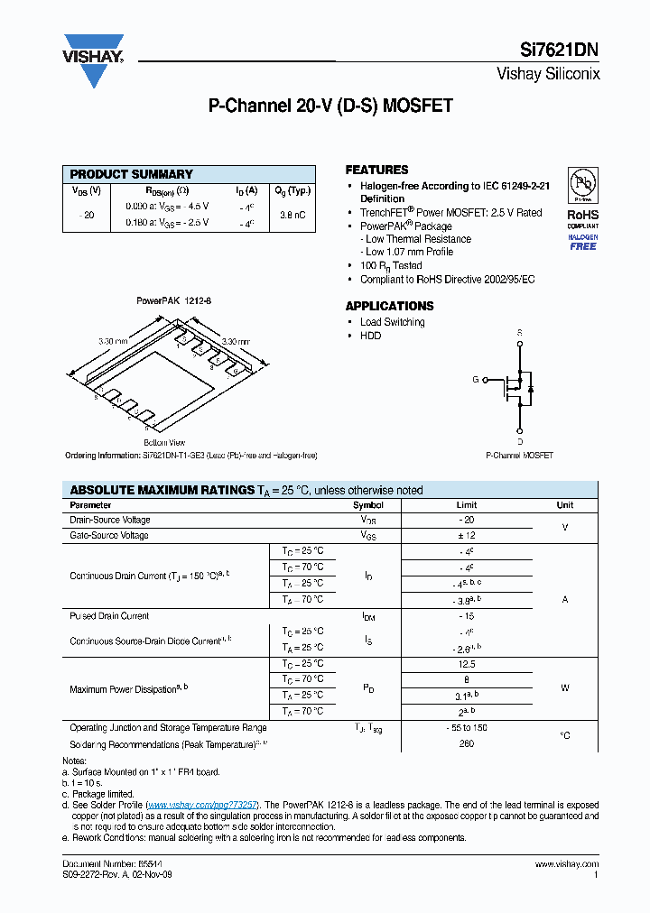 SI7621DN_8839203.PDF Datasheet