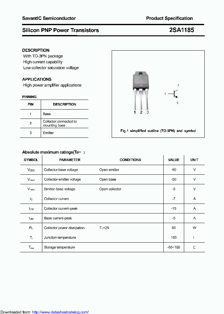 2SA1185_8845937.PDF Datasheet