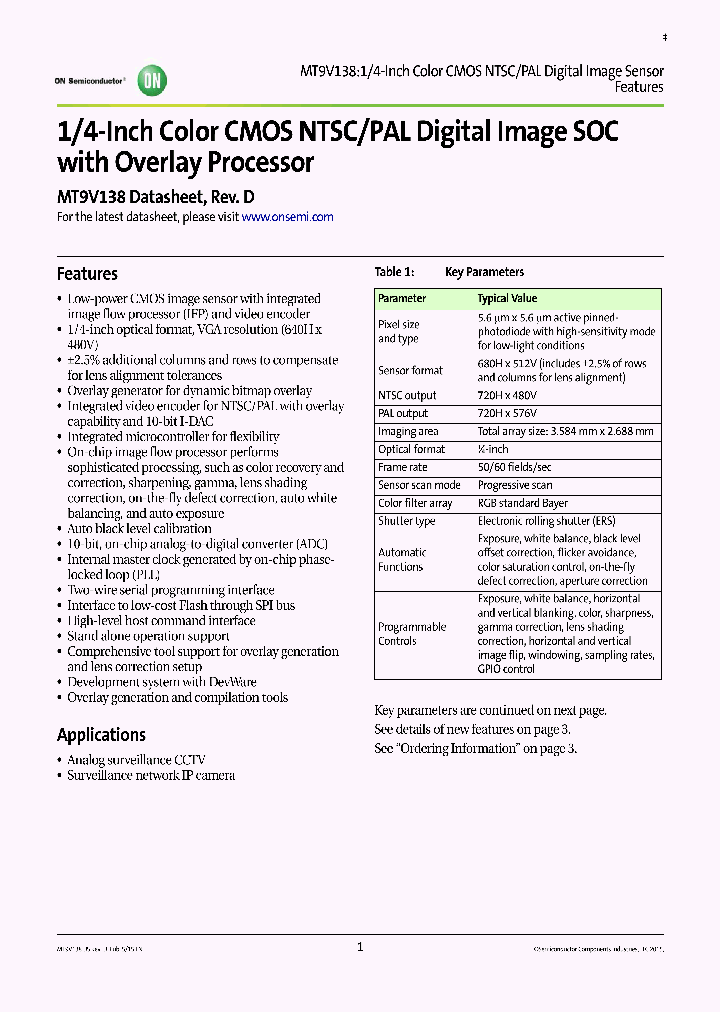 MT9V138C12STC-DP_8839705.PDF Datasheet