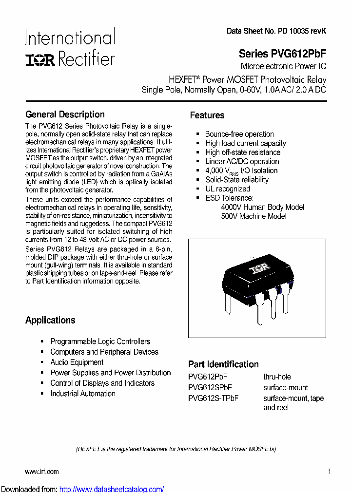 PVG612PBF_8851106.PDF Datasheet