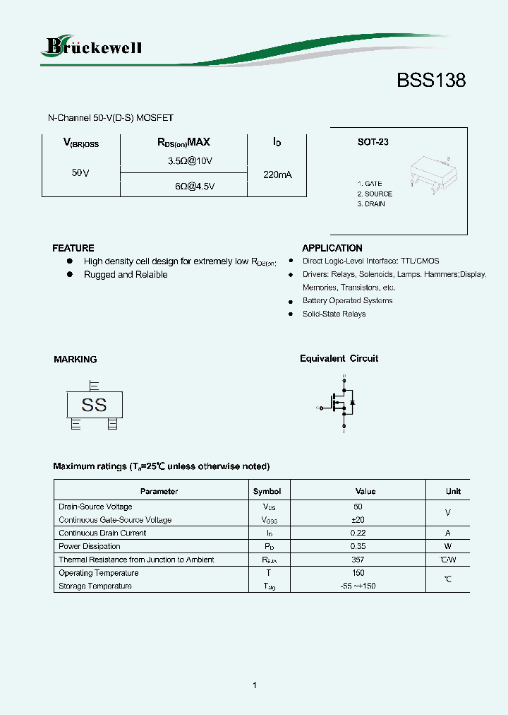 BSS138_8840288.PDF Datasheet