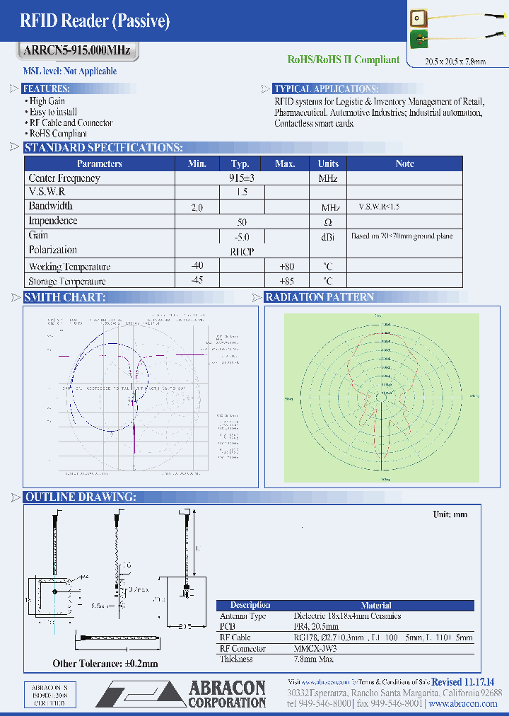 ARRCN5-915000MHZ_8844498.PDF Datasheet