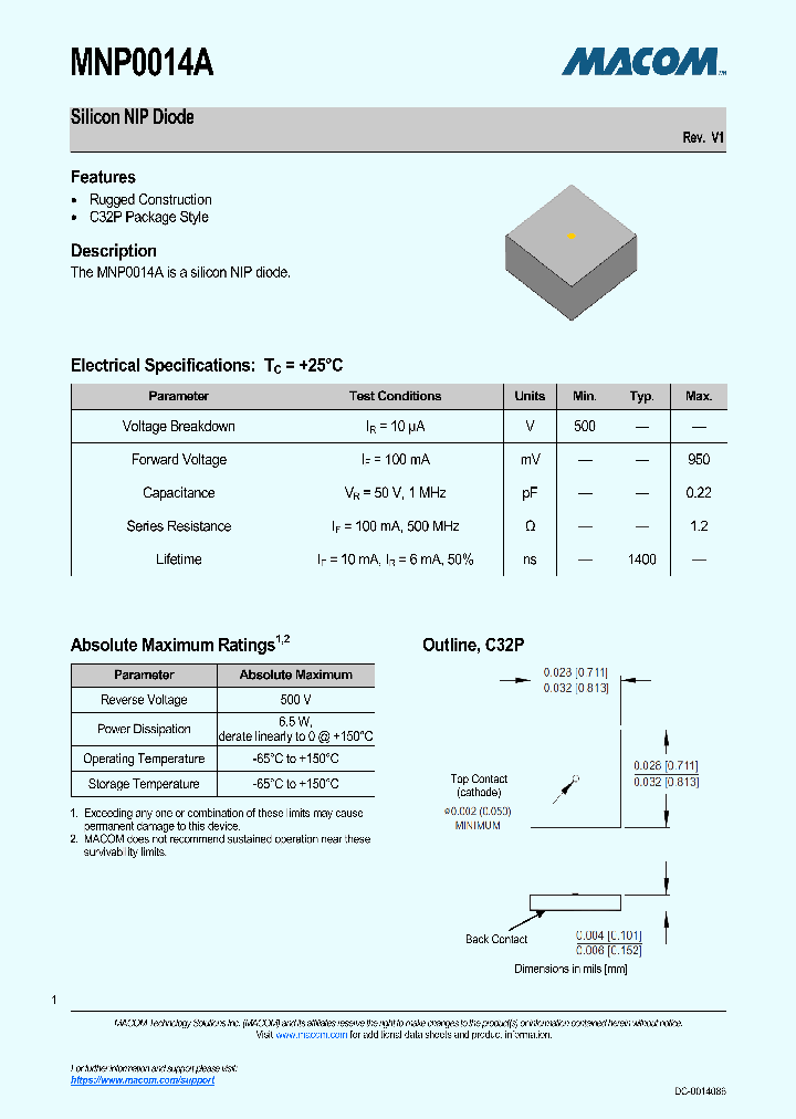 MNP0014A_8844594.PDF Datasheet