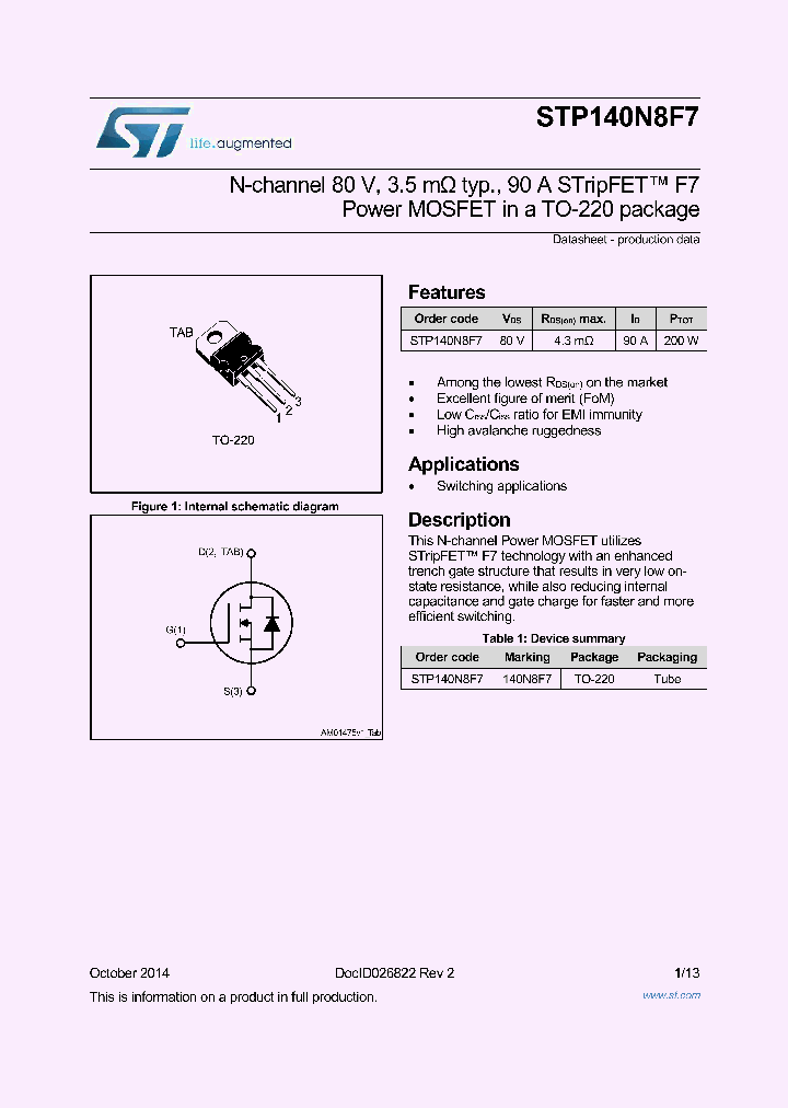 STP140N8F7_8842879.PDF Datasheet