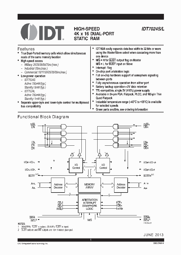 7024S70FGB8_8843123.PDF Datasheet