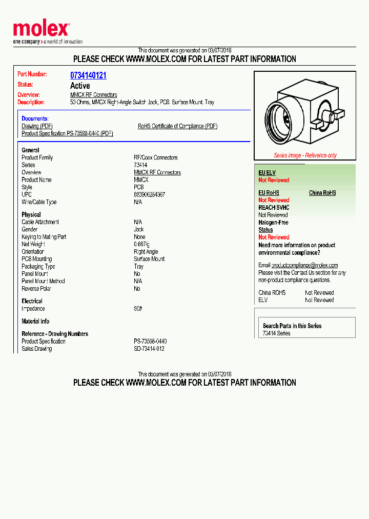 0734140121_8843211.PDF Datasheet