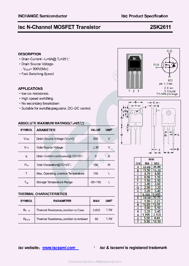 2SK2611_8844778.PDF Datasheet