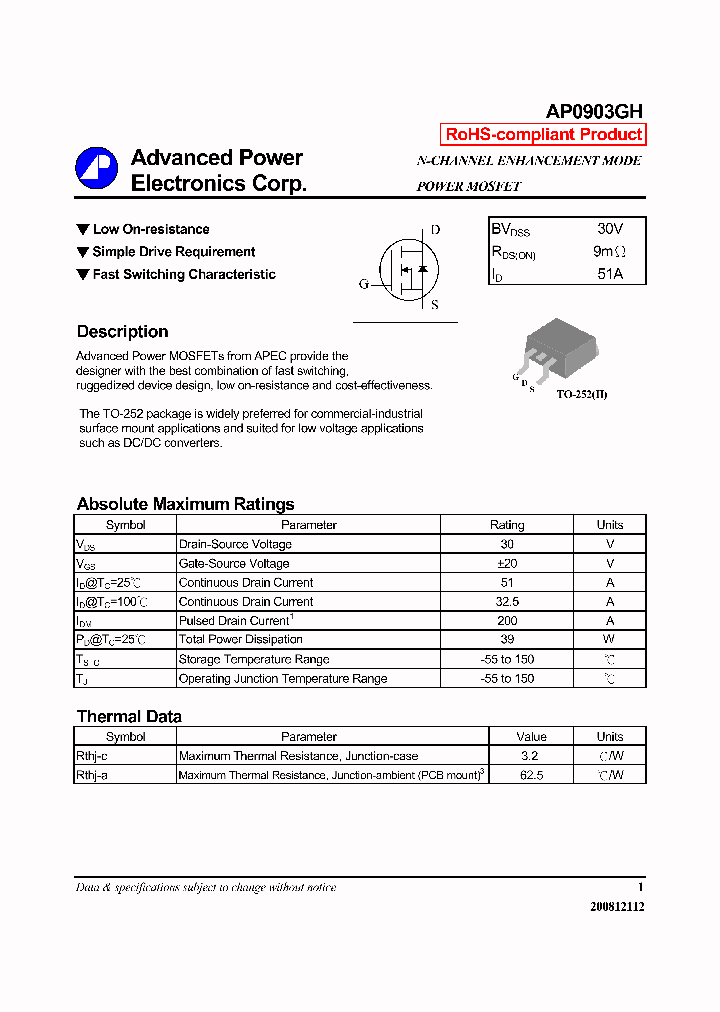 AP0903GH_8845014.PDF Datasheet