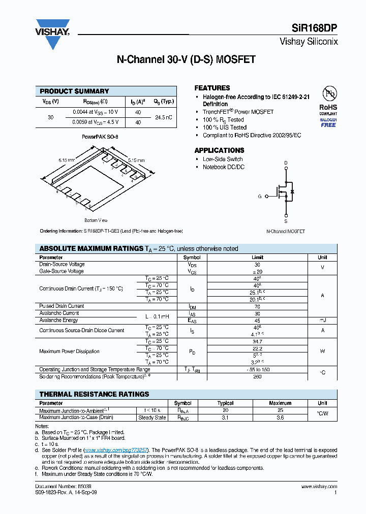 SIR168DP_8845589.PDF Datasheet
