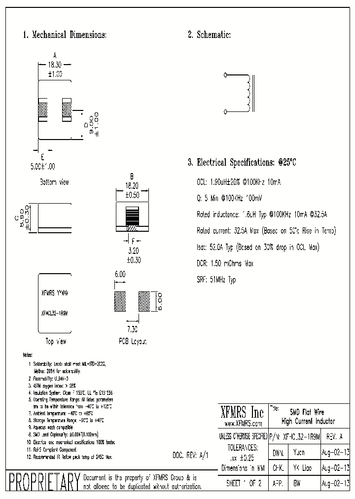 XFHCL32-1R9M_8846785.PDF Datasheet