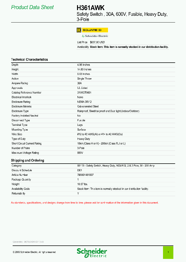 H361_8845907.PDF Datasheet