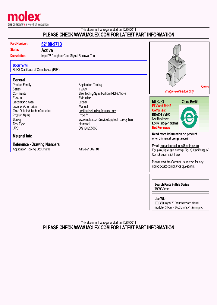 62100-9710_8847780.PDF Datasheet
