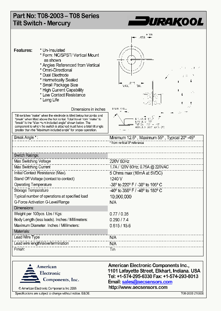 T08-2003_8848432.PDF Datasheet