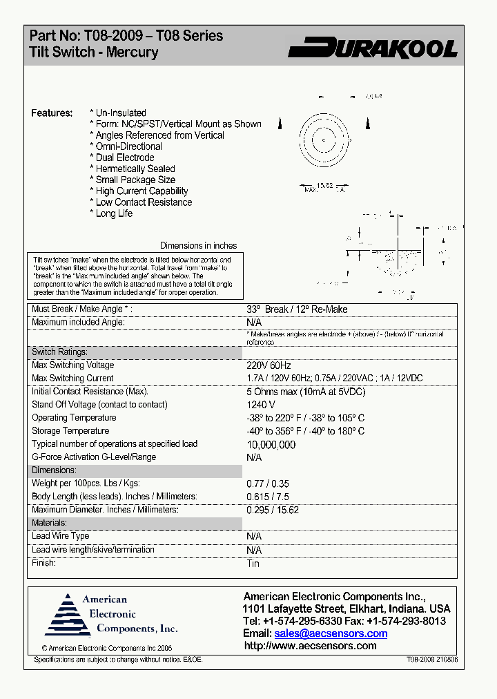 T08-2009_8848433.PDF Datasheet