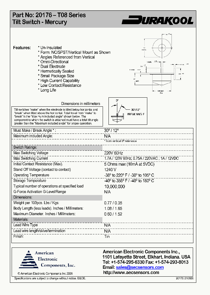 T08-20176_8848435.PDF Datasheet