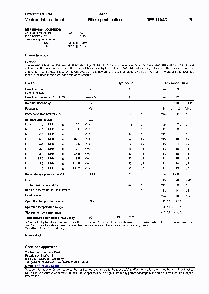 TFS110AD_8850195.PDF Datasheet