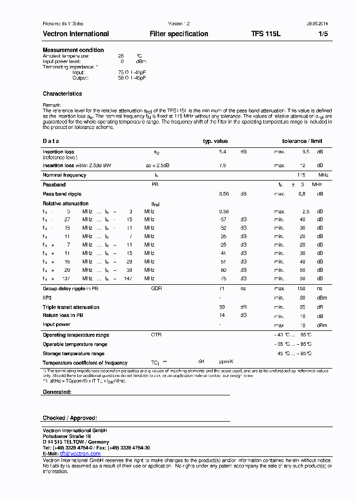 TFS115L_8850200.PDF Datasheet