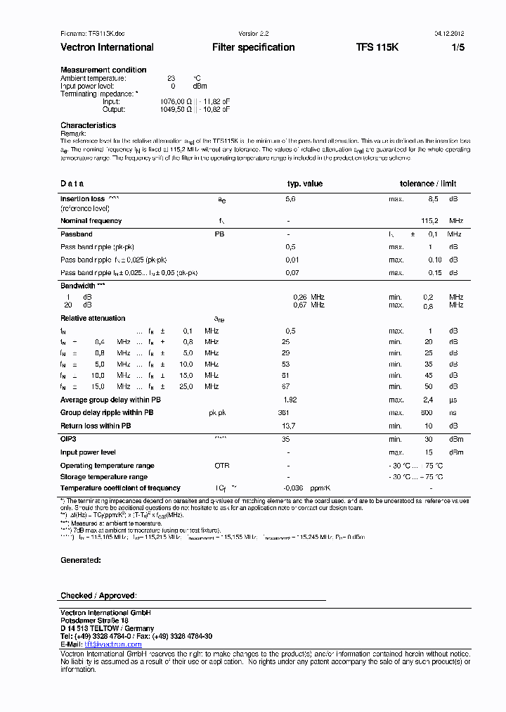 TFS115K_8850199.PDF Datasheet