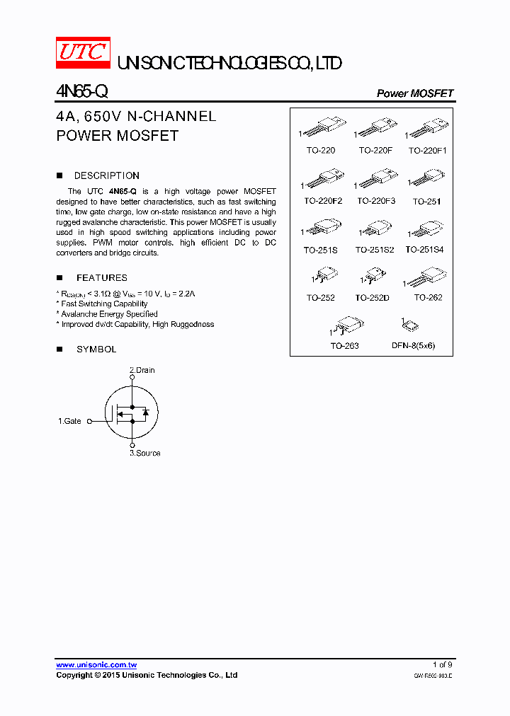 4N65-Q_8850355.PDF Datasheet