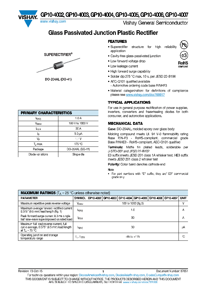 GP10-4003_8850508.PDF Datasheet