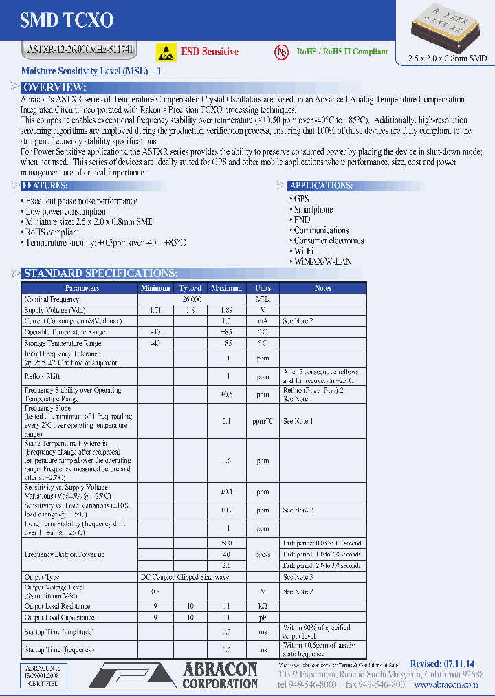 ASTXR-12-26000MHZ-511741_8850889.PDF Datasheet