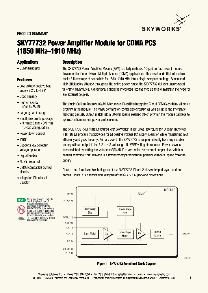 SKY77732_8851235.PDF Datasheet