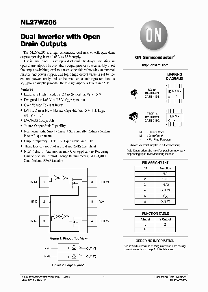 NLV27WZ06DFT2G_8851429.PDF Datasheet