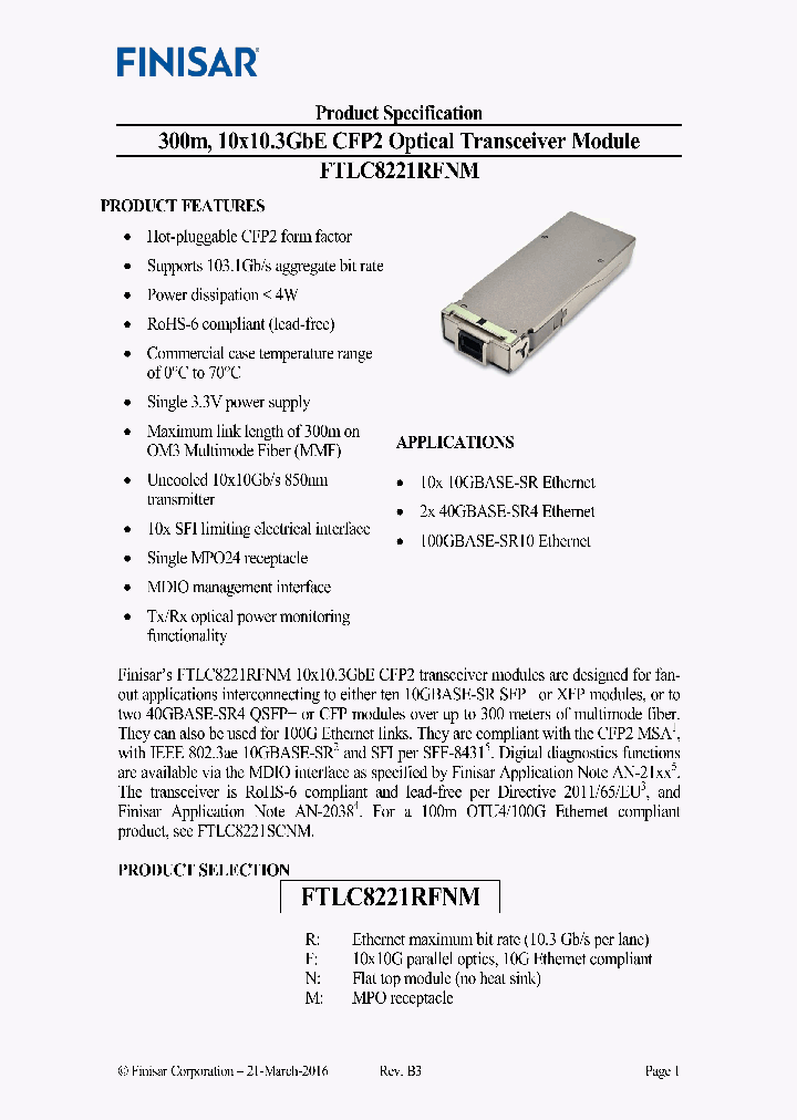 FTLC8221RFNM_8852772.PDF Datasheet