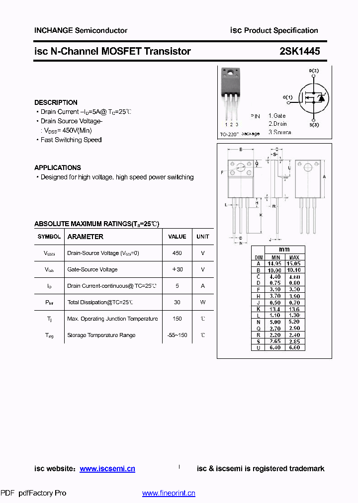2SK1445_8853013.PDF Datasheet