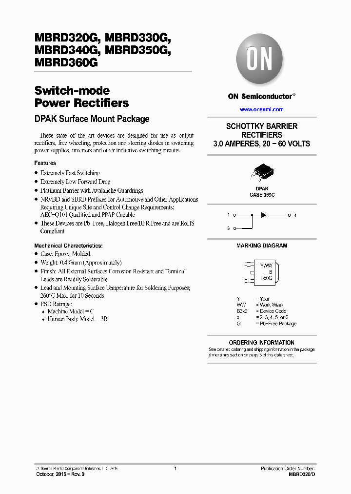 MBRD360G_8854037.PDF Datasheet