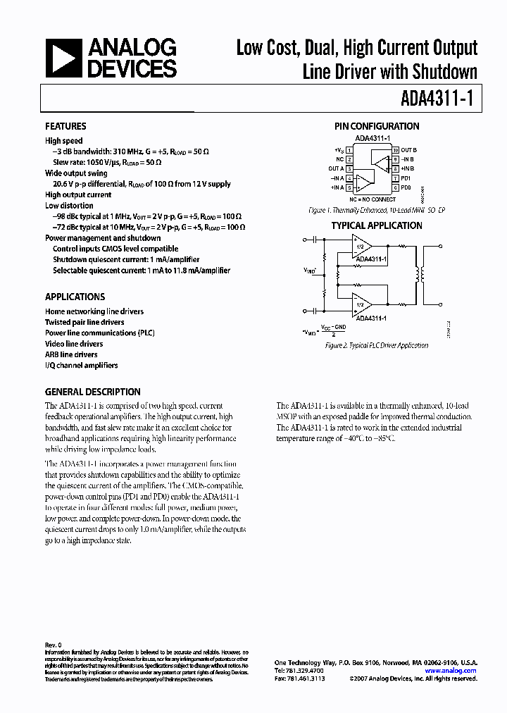 ADA4311-1ARHZ-R71_8856063.PDF Datasheet