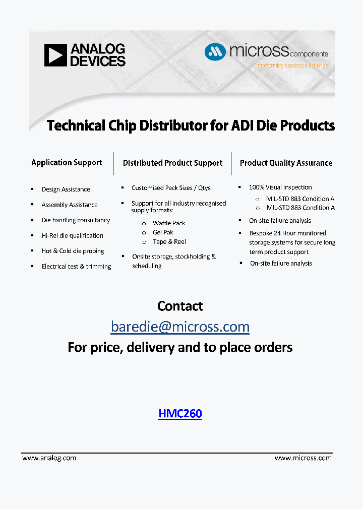 HMC260_8857227.PDF Datasheet