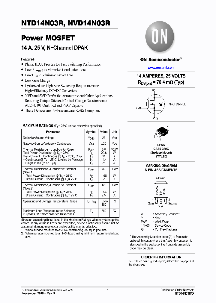 NTD14N03R-16_8857173.PDF Datasheet