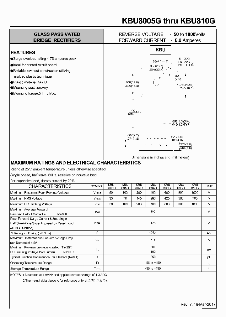 KBU8005G-17_8858231.PDF Datasheet